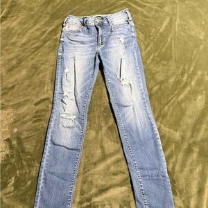 KanCan Light Blue Ripped Skinny Jeans